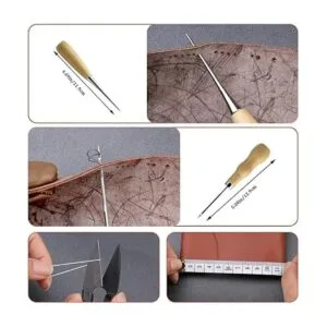 Kit de costura de cuero kit de trabajo de cuero kit de_5