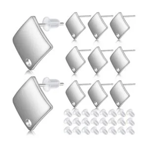 Aylifu 30 aretes de tuerca de acero inoxidable cuadrados_1