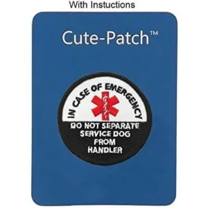 Parche bordado para coser o planchar con diseño de perro_3