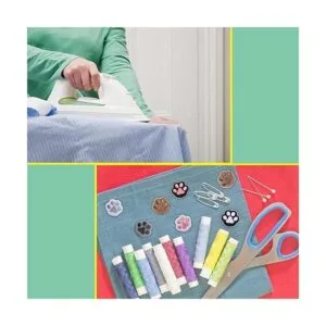 Nicime 14 parches de estampado de patas para ropa parches_6