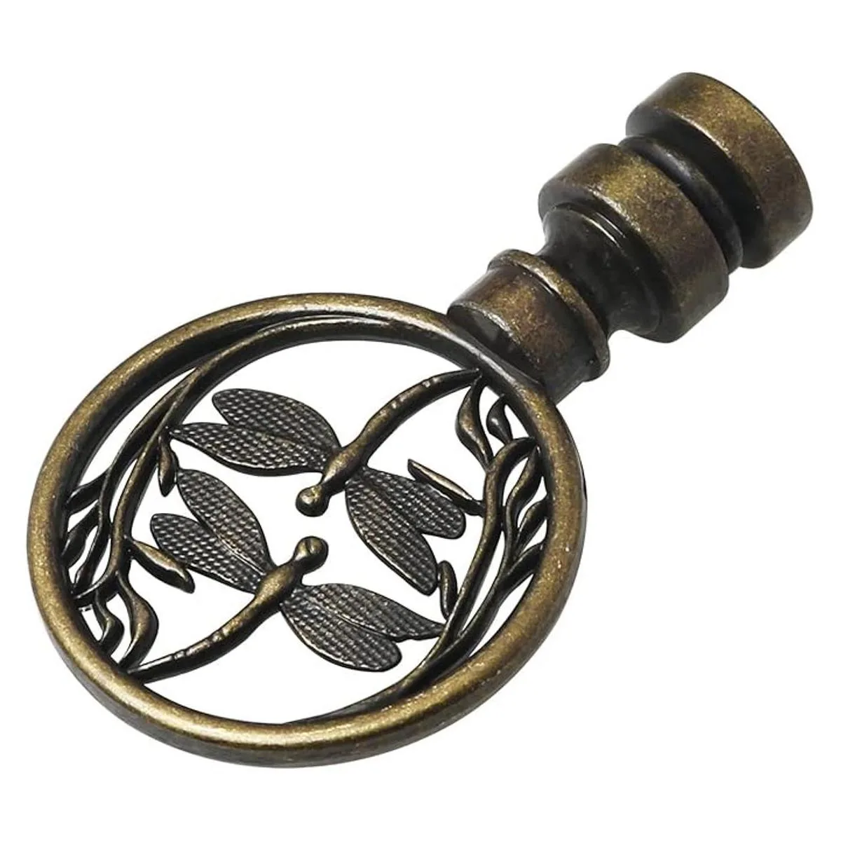 DGBRSM Remates de lámpara de libélulas dobles de 138_4