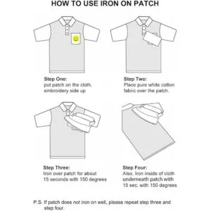 Paquete de 2 insignias bordadas de tiro con arco para_3