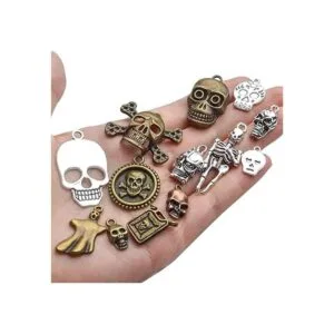 Accesorio para abalorios de cráneo 3.53 oz alrededor de_6
