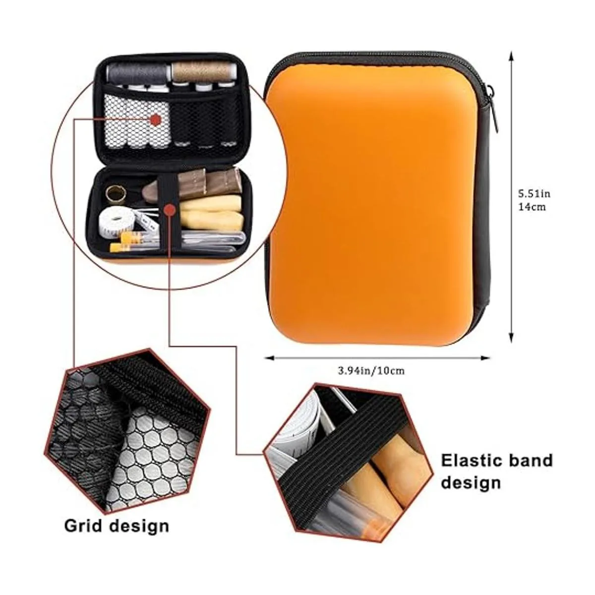 Kit de costura de cuero kit de trabajo de cuero kit de_4