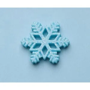 Sowaka 30 piezas de resina de copo de nieve de varios_7