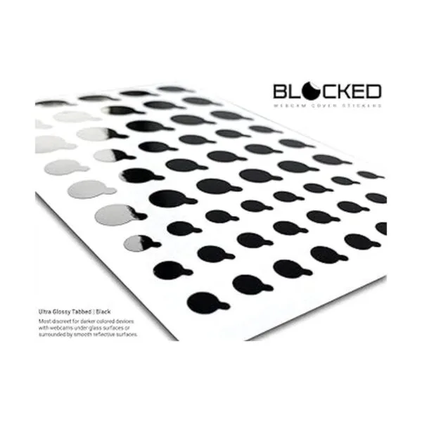 BLOCKED Cubiertas de vinilo para cámara web y cámara_2