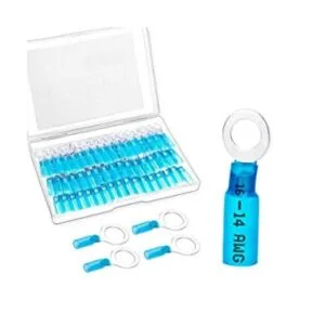 Housun 60 conectores de cable termorretráctil terminales_1