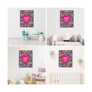 NAIMOER Kits de pintura de diamante 5D DIY con corazón_6