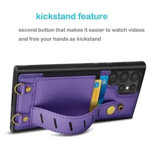 Tekcoo Funda tipo cartera para Galaxy S22 Plus 5G Tekcoo_4