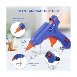Assark Pistola de pegamento mini kit de de_4