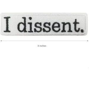 Pro Choice Parche Feminist Patch I Dissent bordado para_3