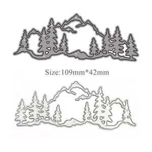 XMYXCRAFT Troqueles de metal para árbol y montaña_2
