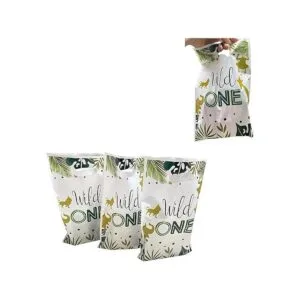 30 bolsas de regalo Wild One de la selva de animales_4