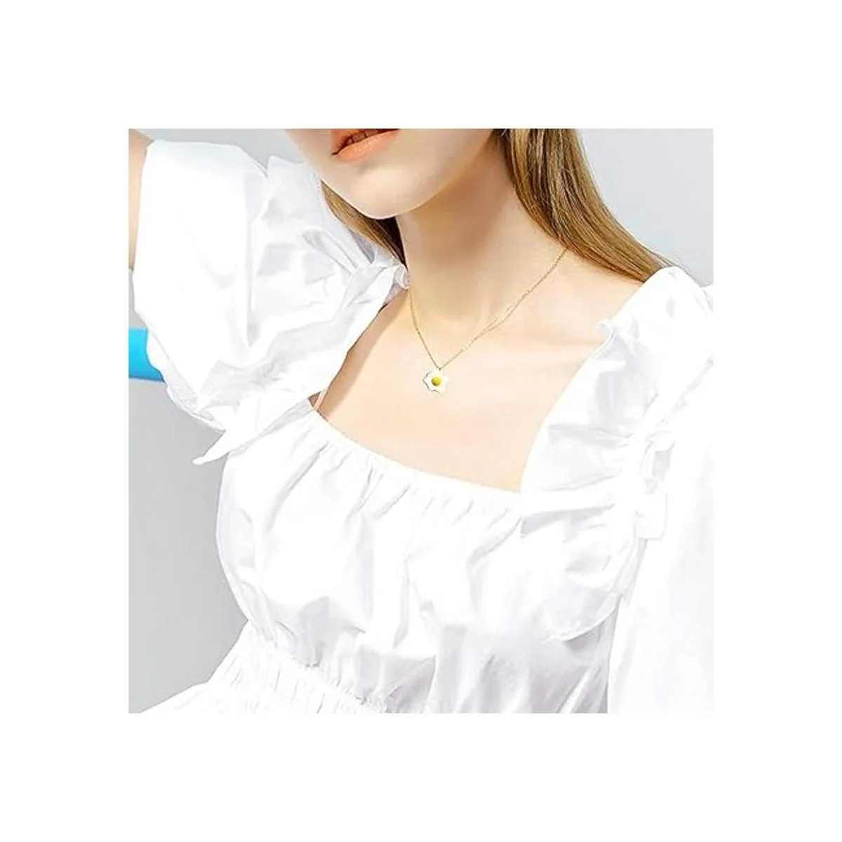 Honbay 20 piezas de aleación de esmalte huevos fritos_5