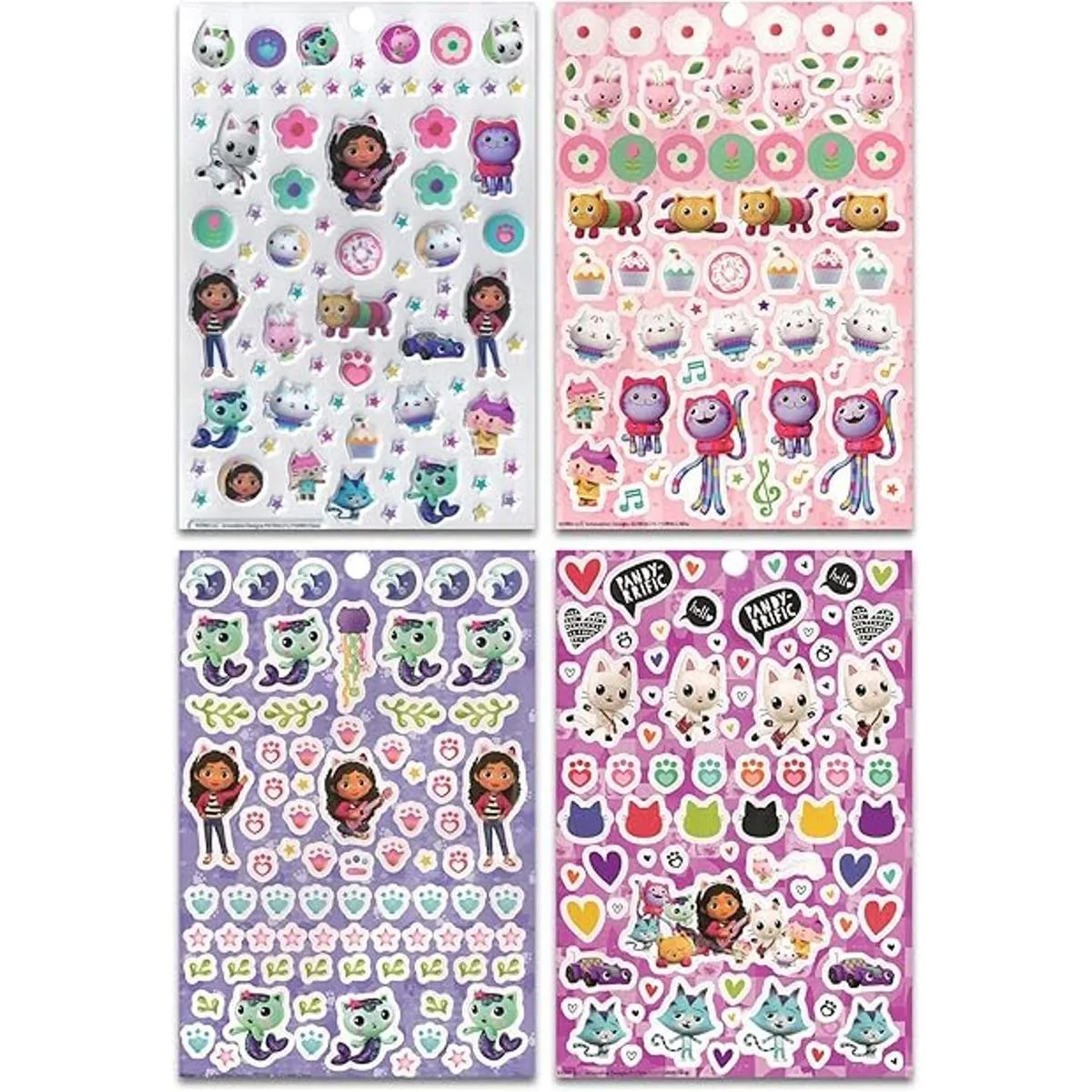 Gabbys Dollhouse Libro de calcomanías para niñas paquete_2