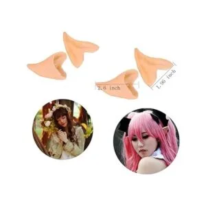 Kbraveo 6 pares de orejas de elfo de hadas para Halloween_3