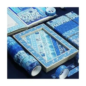 Yubbaex Juego de 10 rollos de cinta Washi de invierno_4
