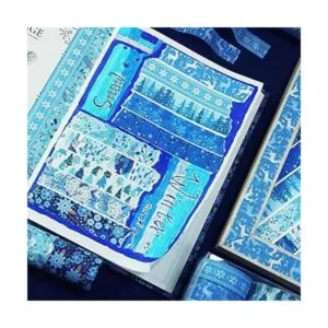 Yubbaex Juego de 10 rollos de cinta Washi de invierno_6