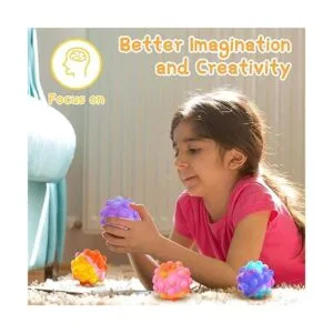 Juguetes para la ansiedad Pop Ball It 4 unidades 3D_3