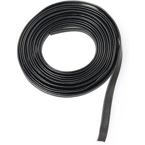 PZRT Cordón plano de piel sintética de 4 yardas de largo_4