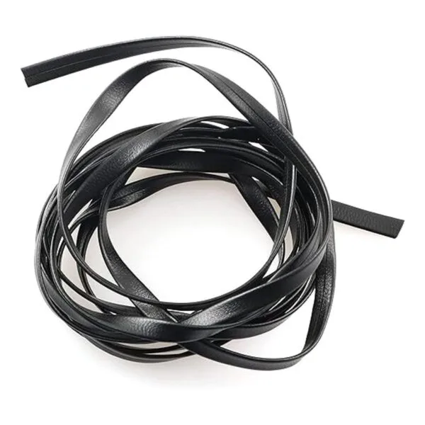PZRT Cordón plano de piel sintética de 4 yardas de largo_2