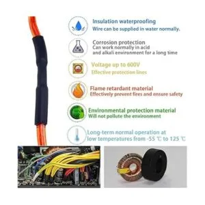 Purplefox Tubo termorretráctil 31 con forro adhesivo_2