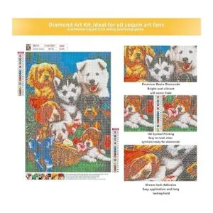 Kits de pintura de diamantes para perros principiantes_2