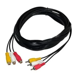 ft 3 RCA macho a 3 RCA hembra cable de extensión de audio_3