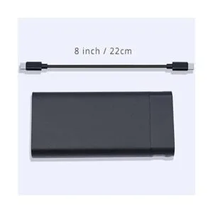 Cable de carga rápida USB C a USB C de 60 W paquete de 3_4