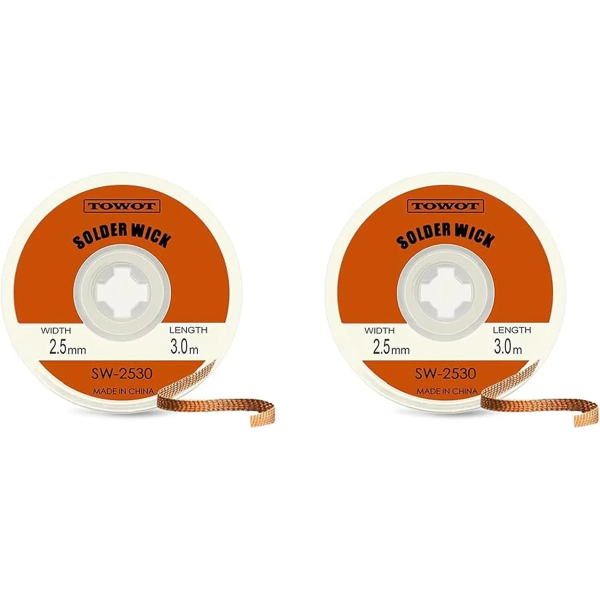 TOWOT Trenza de mecha de soldadura con flujo electrónico_1