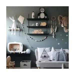 50 cuentas de madera negras redondas de 0.787 in cuentas_7