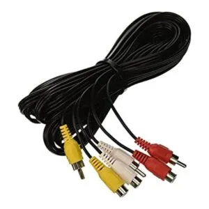 ft 3 RCA macho a 3 RCA hembra cable de extensión de audio_1