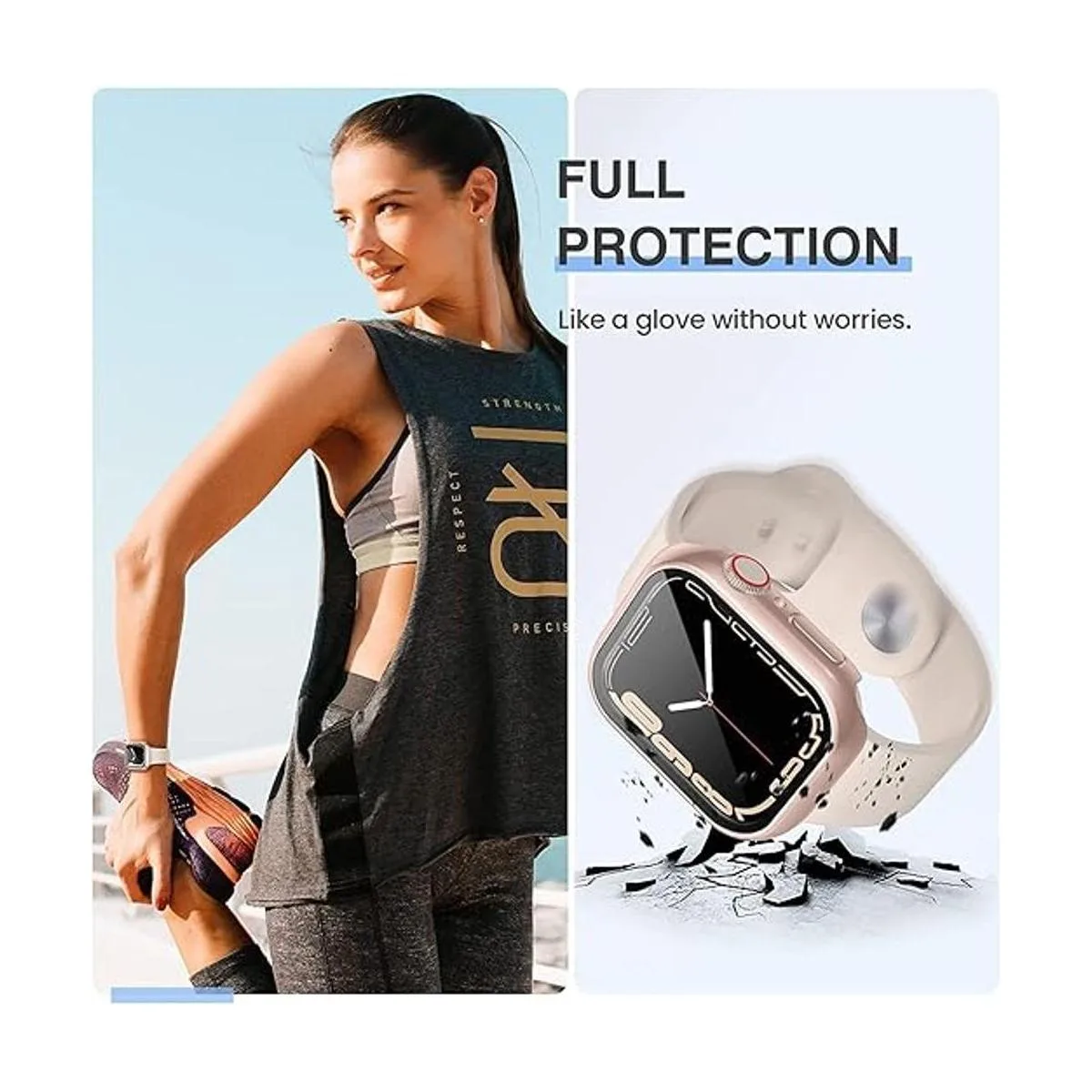 Tensea Funda protectora de pantalla para Apple Watch_2