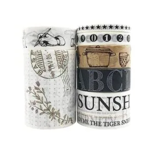 EnYan Juego de 7 rollos de cinta adhesiva Washi cinta_1