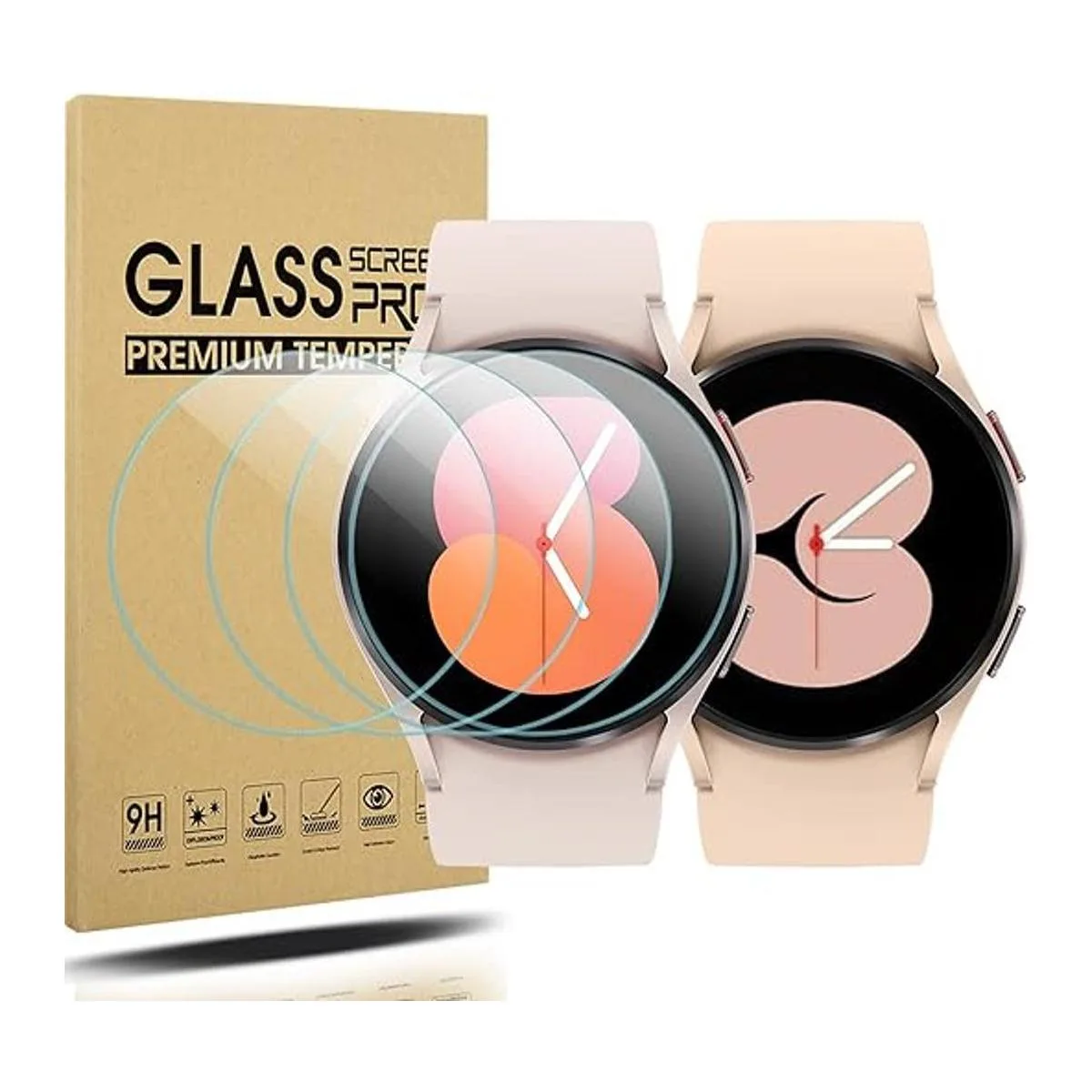 Suoman Paquete de 4 protectores de pantalla para Galaxy_1