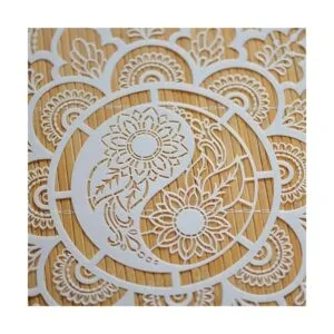 Yinyang Plantillas de mandala reutilizables para_5