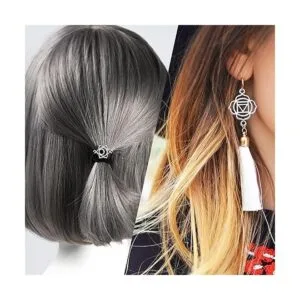 70 colgantes de plata envejecida con chakras y energía de_6