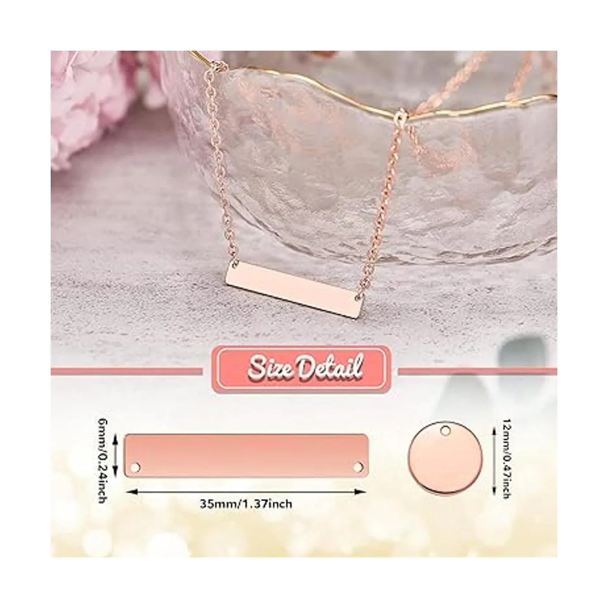 30 colgantes de etiqueta en blanco con estampado de metal_2