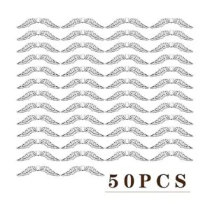 BronaGrand 50 cuentas espaciadoras de alas de ángel_2