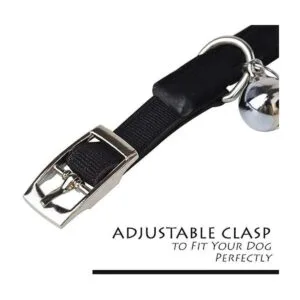 Toysdone Collar de campana de terciopelo suave seguro_5