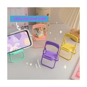 Mini silla plegable para teléfono celular 4 piezas_2