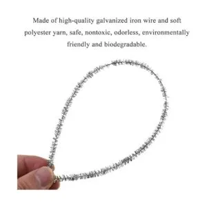 HAHIYO 70 unidades de limpieza de tuberías plateadas de 12_2