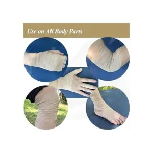 Envoltura de vendaje autoadhesiva vendajes cohesivos_4