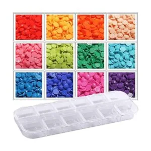 Cuentas de pintura de diamantes 5D 12 colores en_3