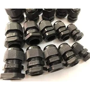 20 piezas de prensaestopas impermeables ajustables de_3