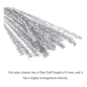 HAHIYO 70 unidades de limpieza de tuberías plateadas de 12_4