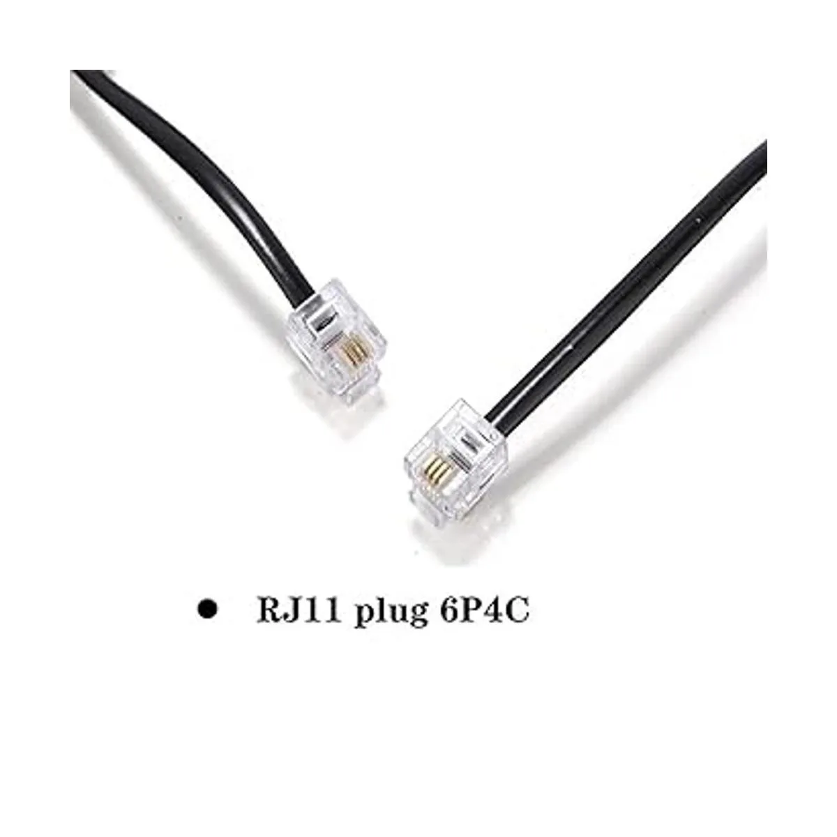 Cable de extensión de teléfono de 15 pies con enchufes_2