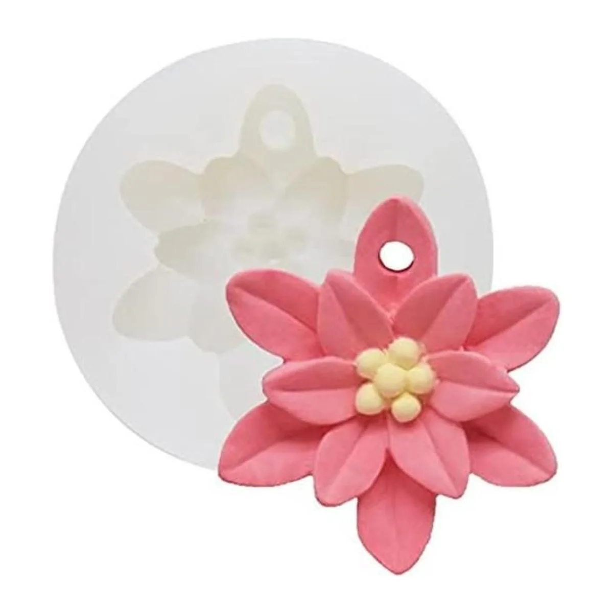 Cestony Molde de silicona de resina epoxi para colgar en_1