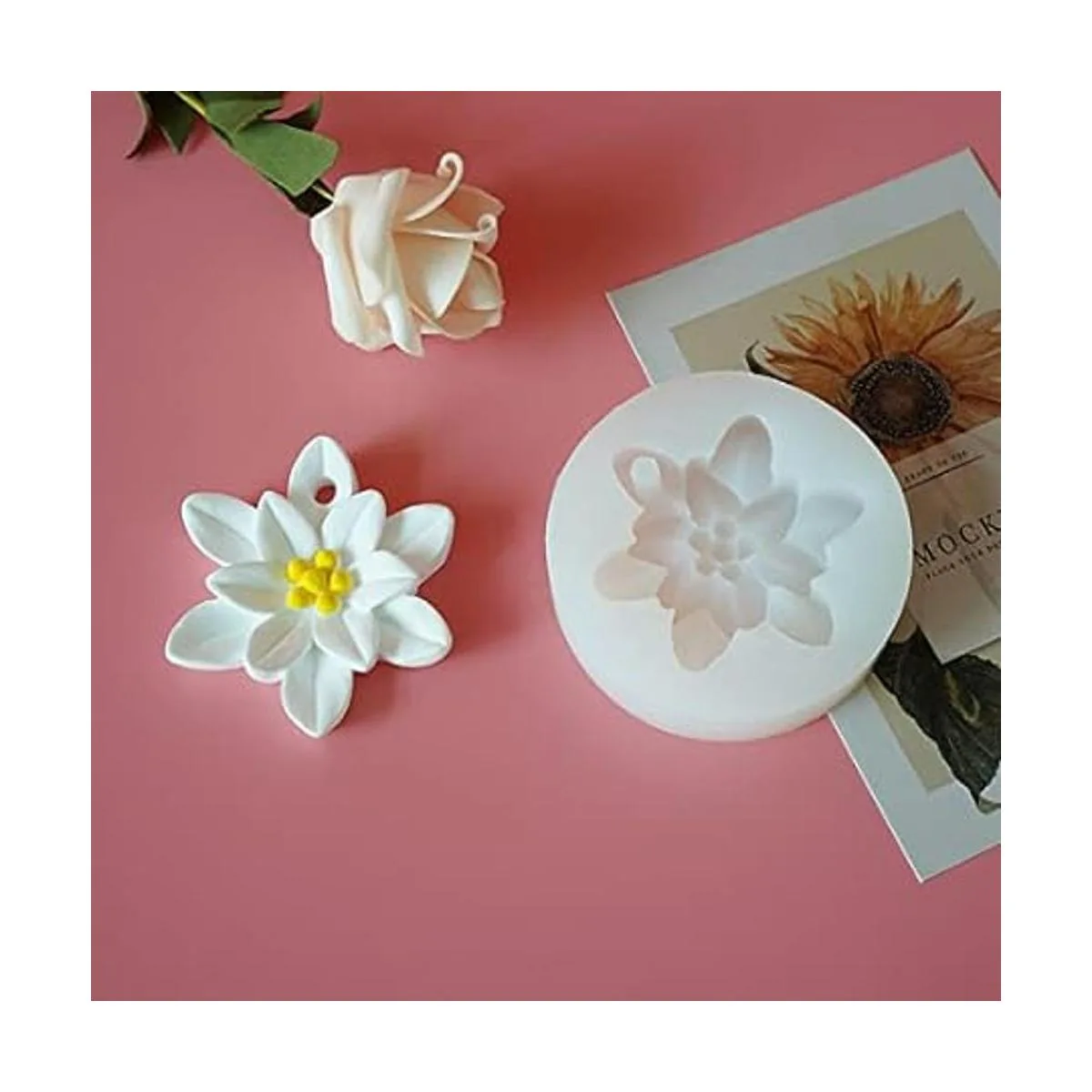 Cestony Molde de silicona de resina epoxi para colgar en_5