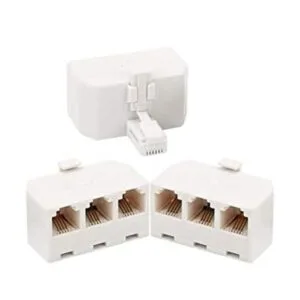 Divisores de teléfono de tres vías hembra 1 macho a 3_1